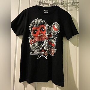 FUNKO Captain America tee-small NWOT